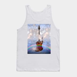 Bass Guitar with Dancer Tank Top